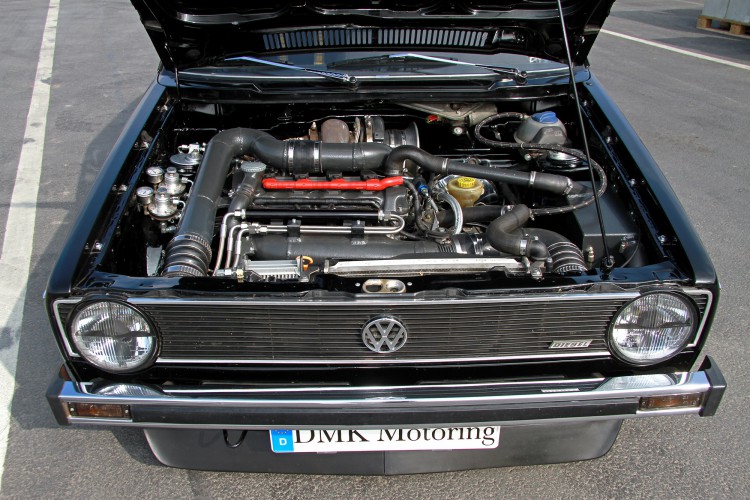Mit DMK Motoring zu neuer Leistung: Der VW Golf 1 Turbo mit mächtigem Umbau.