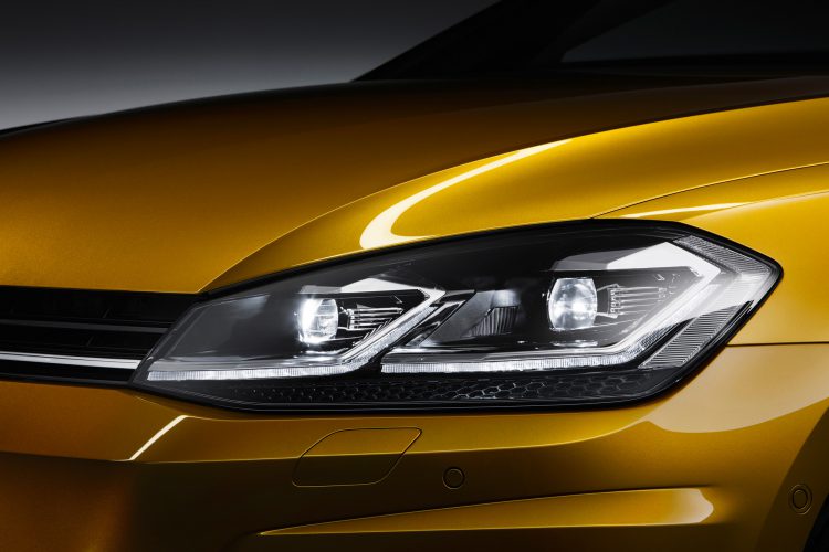 LED-Scheinwerfer beim VW Golf 7 Facelift